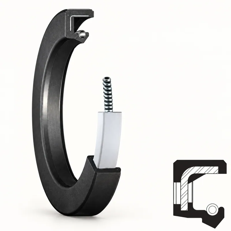 Retén radial de goma y metal, anillo con labio de sellado · SKF 112X140X13 HMS47 R