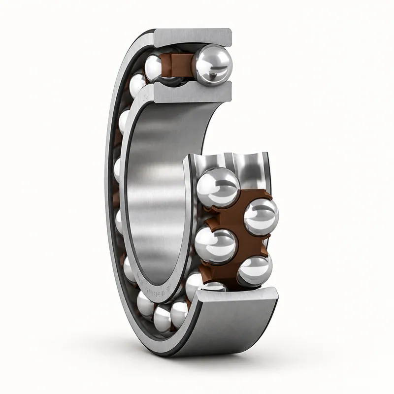 Rodamiento de bolas a rótula con doble hilera y aro exterior esférico · SKF 1201 ETN9