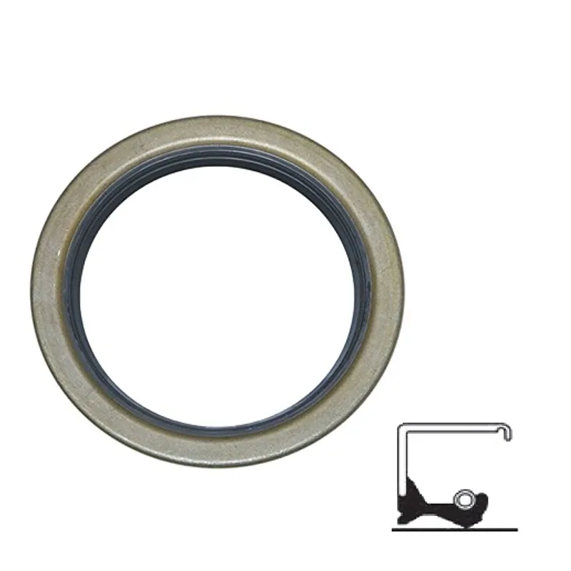 Retén radial de goma con labio sellante y resorte metálico interno · SKF 12693