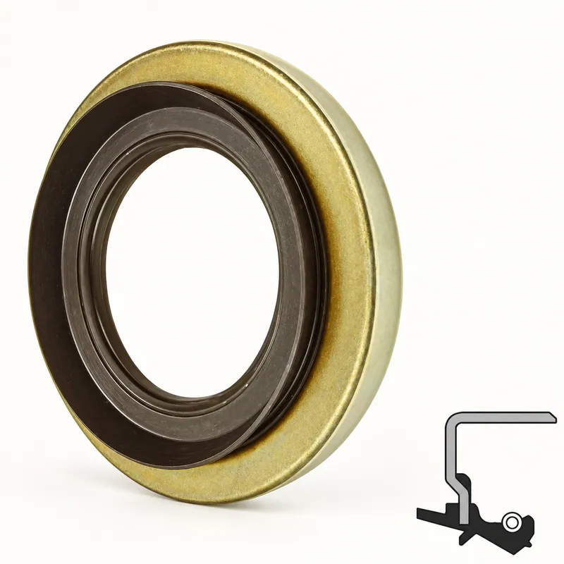 Retén radial de goma con resorte, forma anular para ejes · SKF 14749