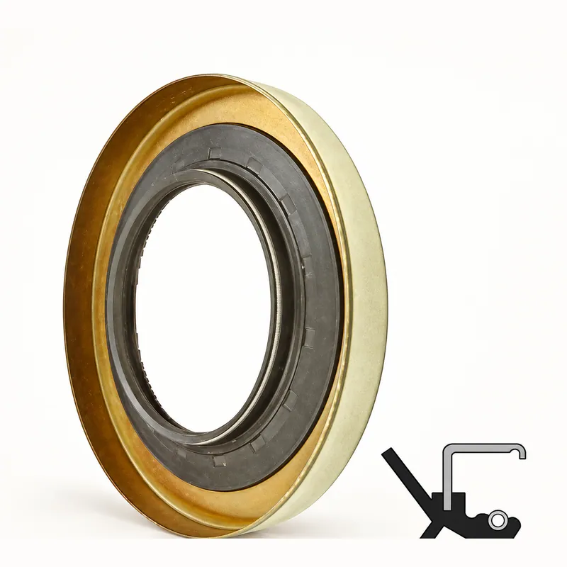 Retén radial de goma con labio y resorte metálico · SKF 15790