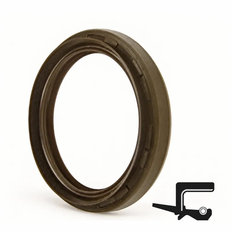 Retén radial de goma con labio y resorte interno · SKF 16448