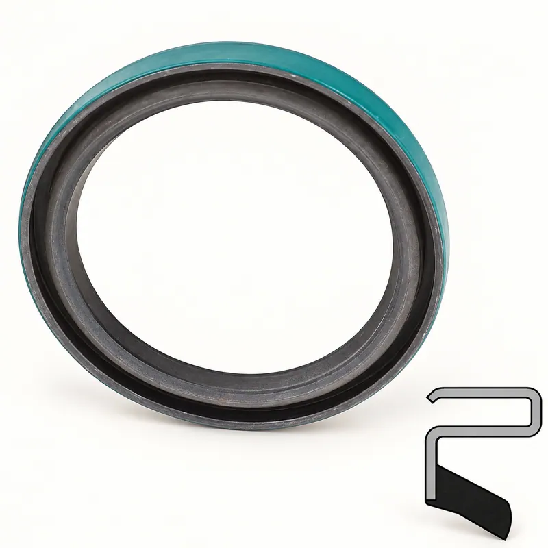 Retén radial de goma con labio de sellado y resorte interno · SKF 18055