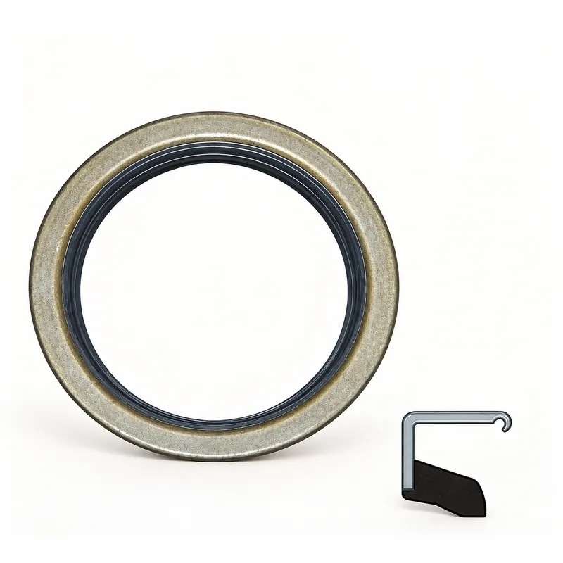Retén radial de goma con labio y resorte interno · SKF 18640