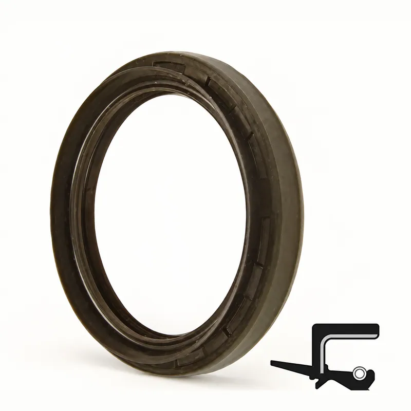 Retén radial de goma con labio y resorte interno · SKF 18994