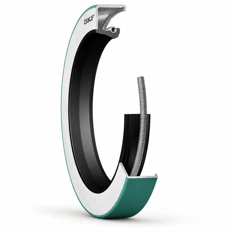 Retén radial SKF con labio de goma y resorte · SKF 17292