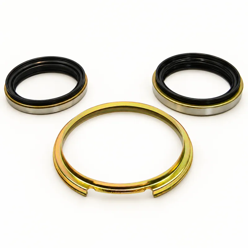 Retén radial de goma con labio de sellado y resorte interno · SKF 20446