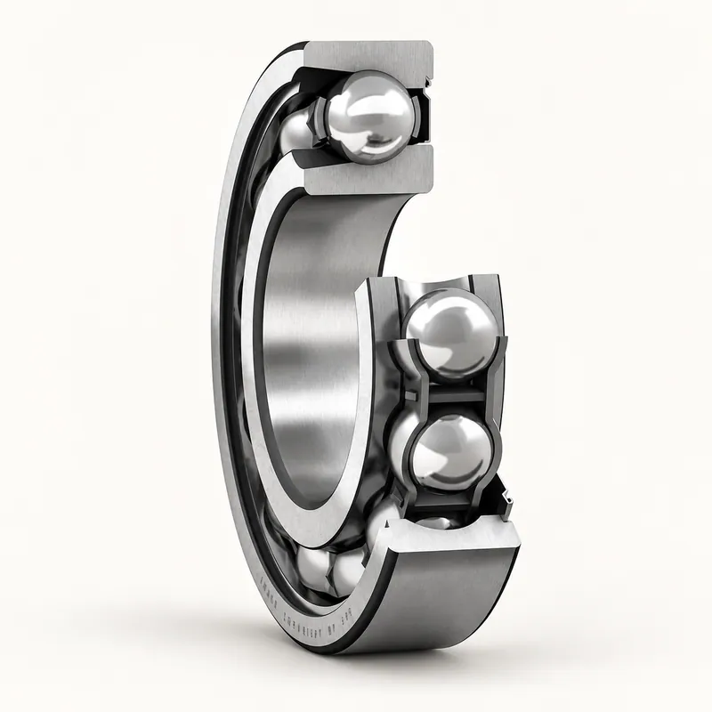 Rodamiento rígido de bolas con ranuras de llenado y sellado integrado · SKF 208-Z