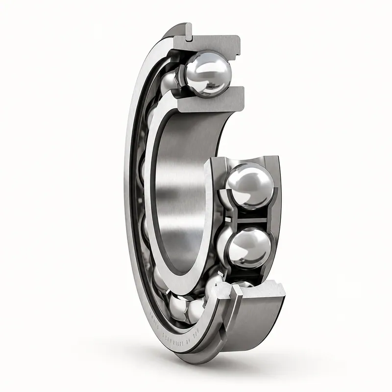 Rodamiento rígido de bolas con anillo elástico de retención en el exterior · SKF 211 NR