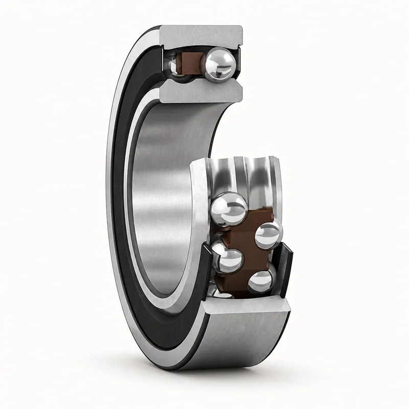 Rodamiento de bolas a rótula con sellos de goma negra y anillo interior · SKF 2207 E-2RS1TN9/W64