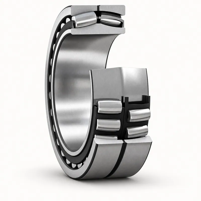 Rodamiento de rodillos a rótula con ranura y agujeros de lubricación · SKF 22212 E/C3