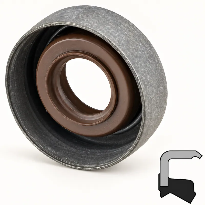 Retén radial con carcasa metálica y doble labio de sellado · SKF 2452