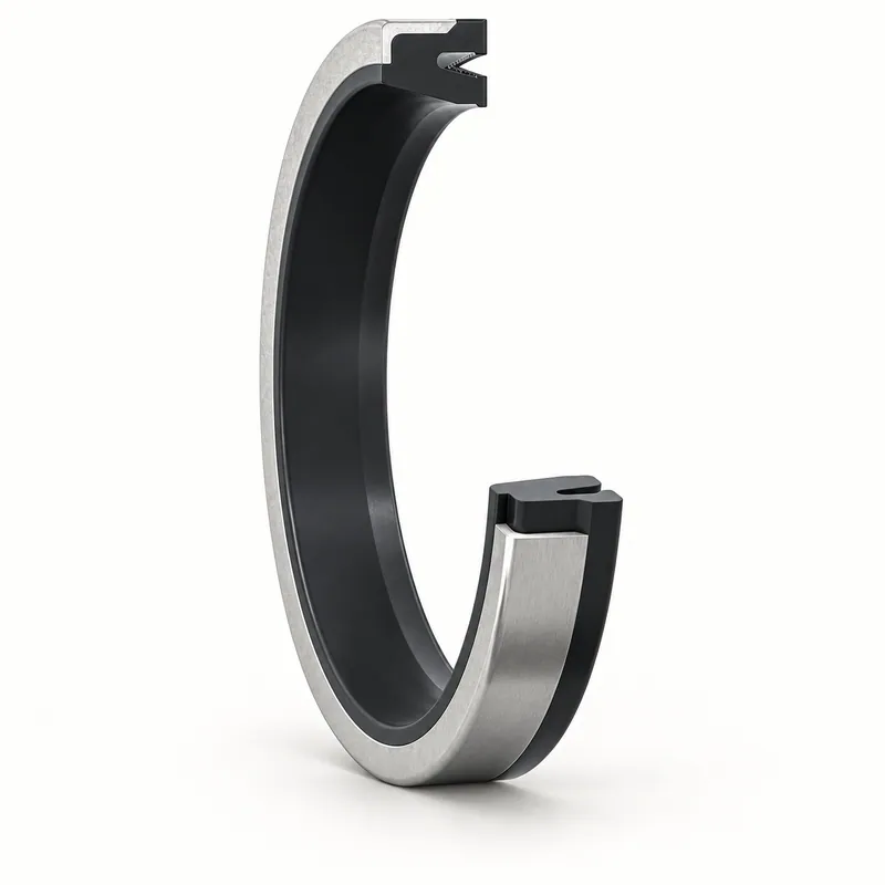 Retén radial de elastómero con labio de sellado y carcasa metálica · SKF 1850