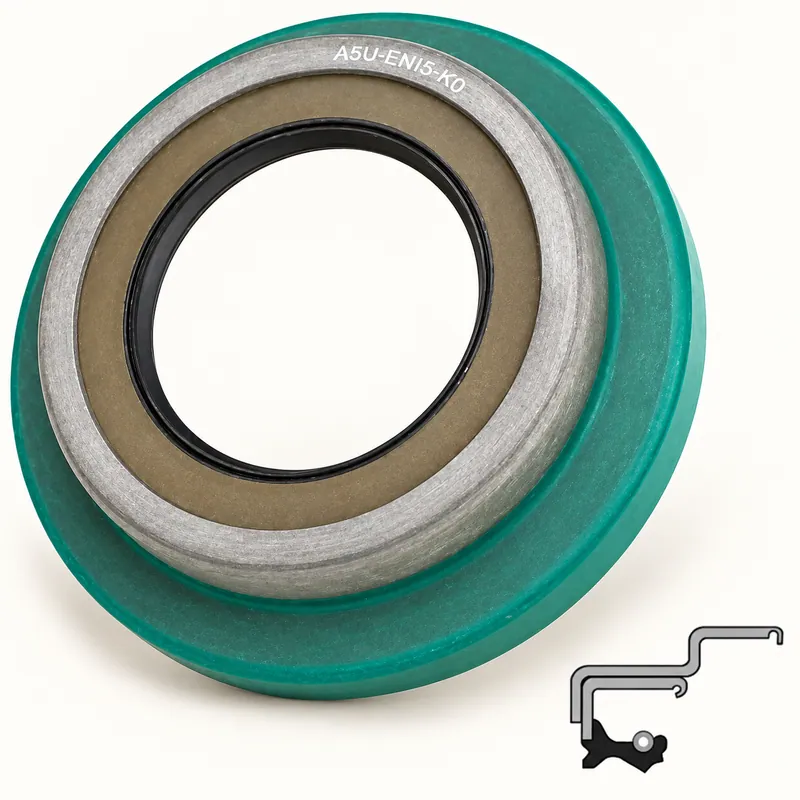 Retén radial de goma con anillo metálico y labio · SKF 27642