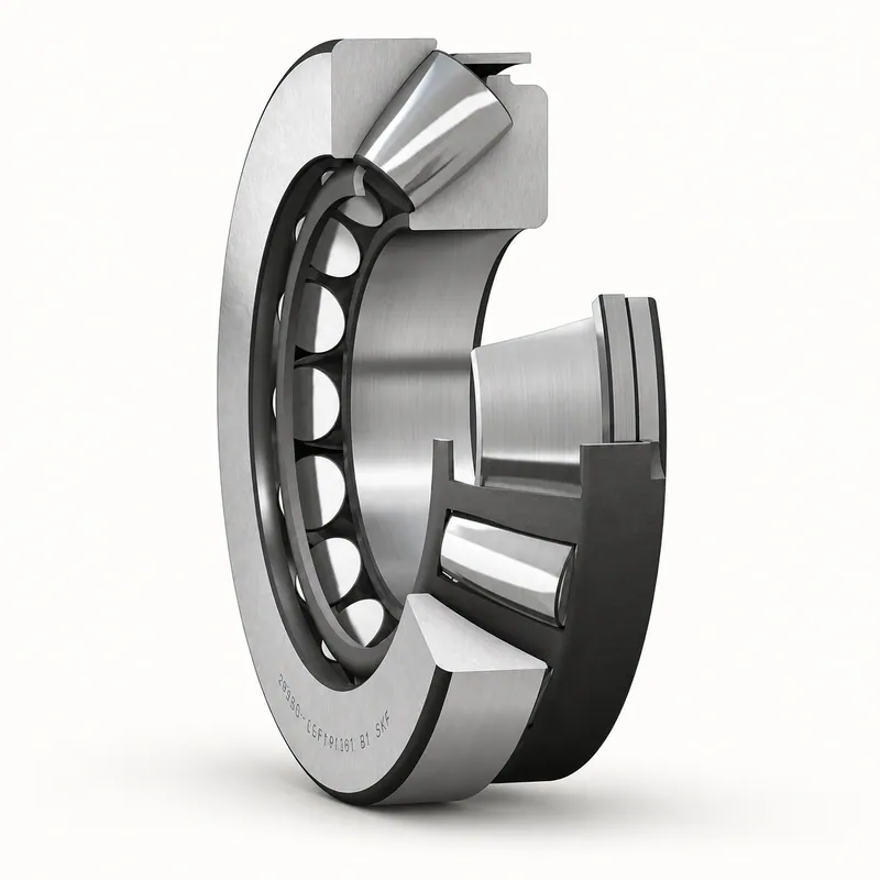 Rodamiento axial de rodillos a rótula con arandelas de acero · SKF 29416 E/L5DA