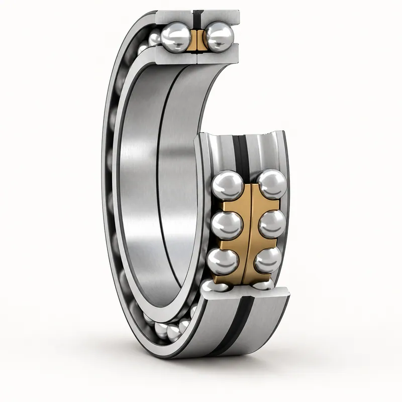 Rodamiento de bolas de contacto angular de doble hilera, anillos metálicos y bolas · SKF 305272 D