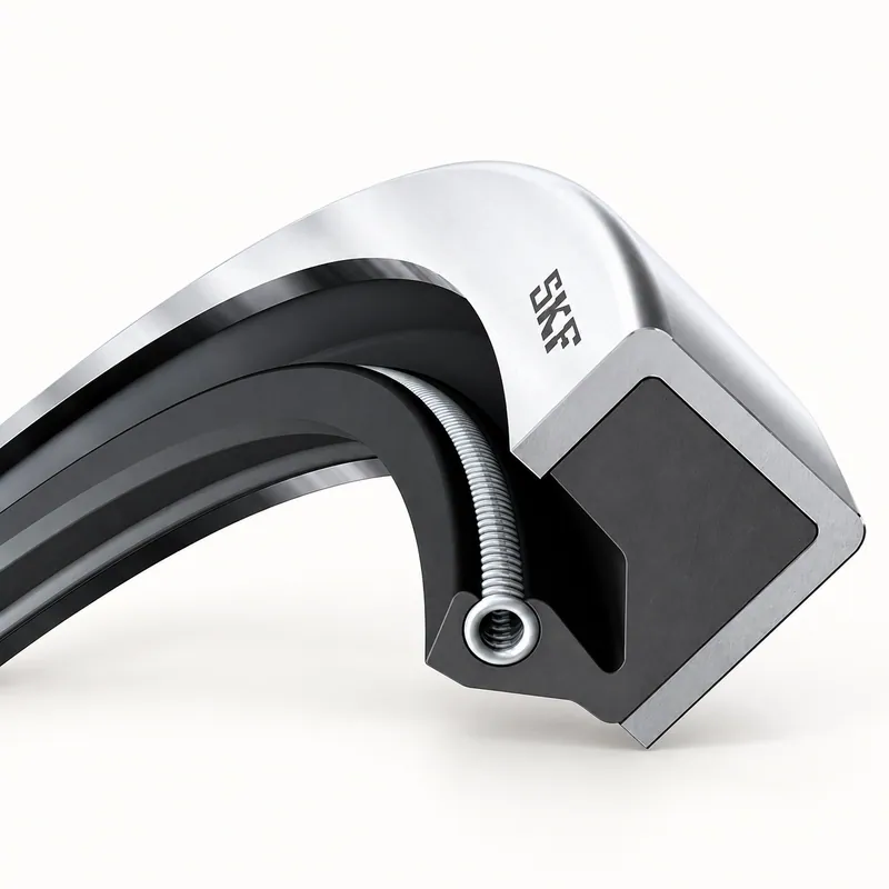 Retén radial de goma con labio sellante y resorte interno · SKF 3300540