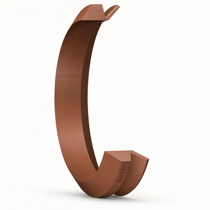 Sello V-ring de elastómero con perfil en V, color negro · SKF 400300