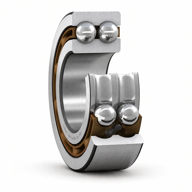 Rodamiento de bolas de doble hilera, anillos de acero y jaula · SKF 4206 ATN9