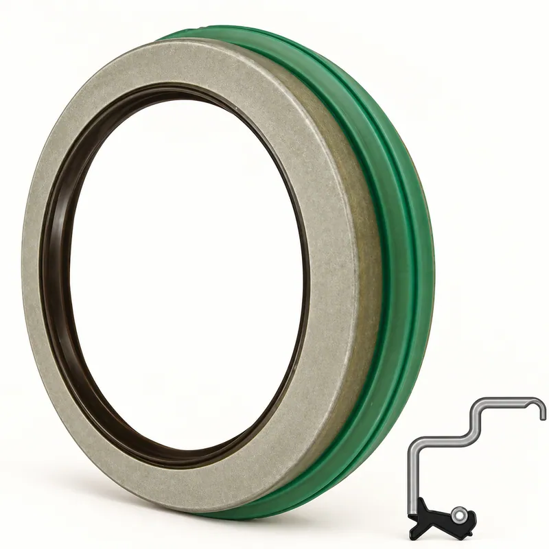 Retén radial de goma con labio de sellado y armadura · SKF 50167