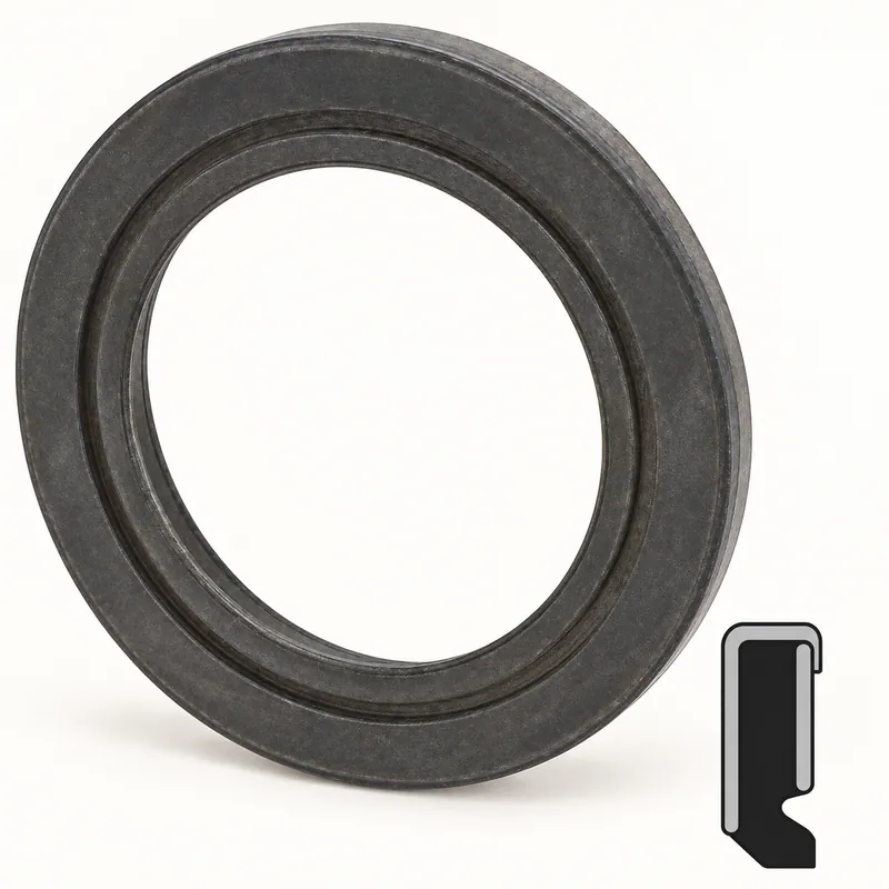 Retén radial de elastómero con resorte y borde metálico · SKF 46851