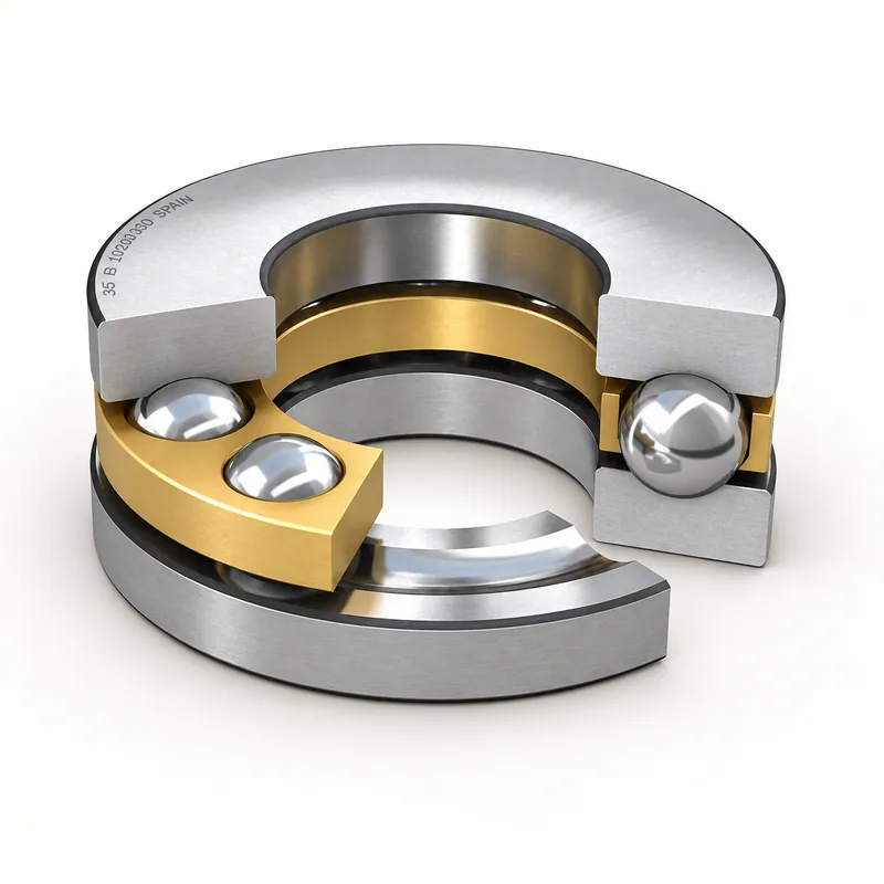 Rodamiento axial de bolas con arandelas planas · SKF 51144 M