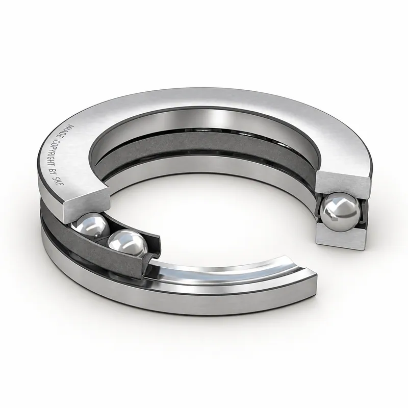 Rodamiento axial de bolas con arandelas de acero y jaula · SKF 51110