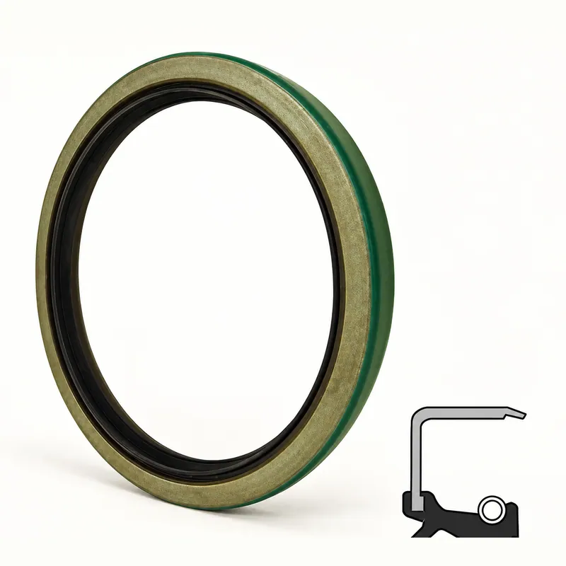 Retén radial de goma con labio y resorte interno · SKF 538743