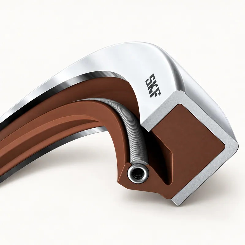 Retén radial de gran diámetro con carcasa metálica para industria pesada · SKF 596078