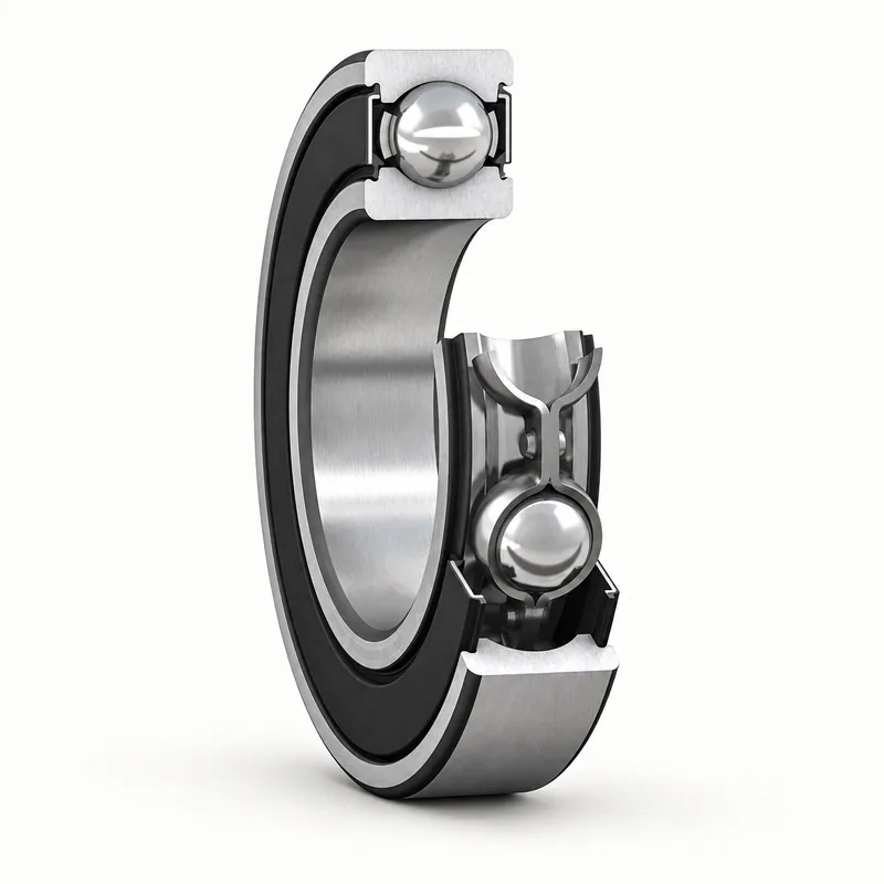 Rodamiento rígido de bolas con dos sellos de goma · SKF 6002-2RSL