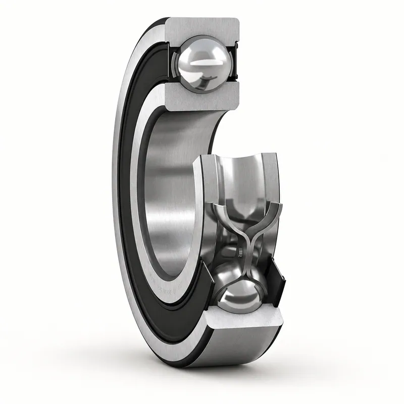 Rodamiento rígido de bolas con dos sellos de goma · SKF 61802-2RS1