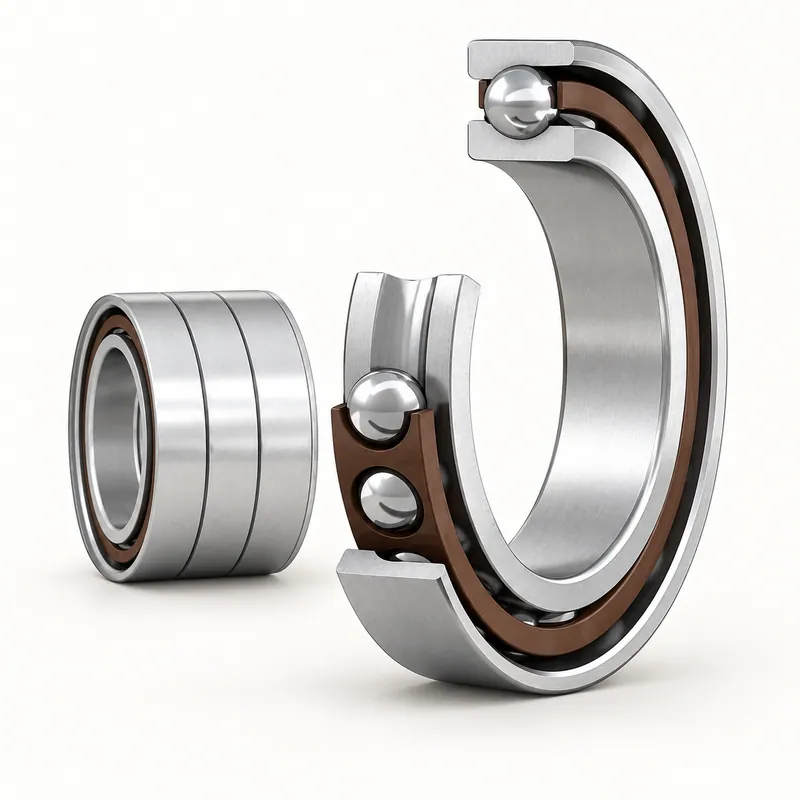 Juego de tres rodamientos de contacto angular de bolas de precisión · SKF 7206 BEGAP