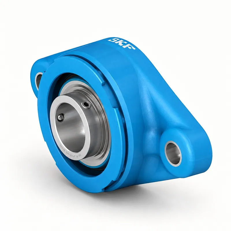 Unidad de rodamiento inserto con brida ovalada, carcasa compuesta y anillo interior extendido · SKF F2BC 106-TPSS