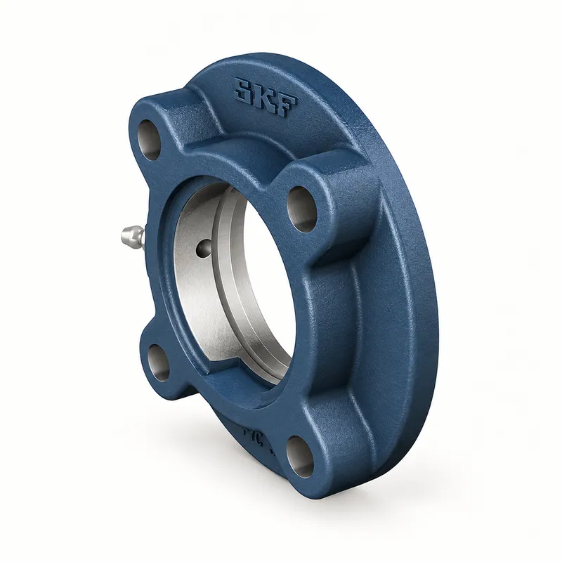 Soporte de brida redondo de fundición para rodamiento inserto · SKF FYC 511