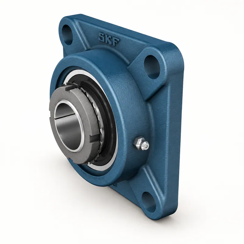 Unidad de rodamiento de bolas con soporte de brida cuadrada y rodamiento inserto · SKF FYJ 40 KF