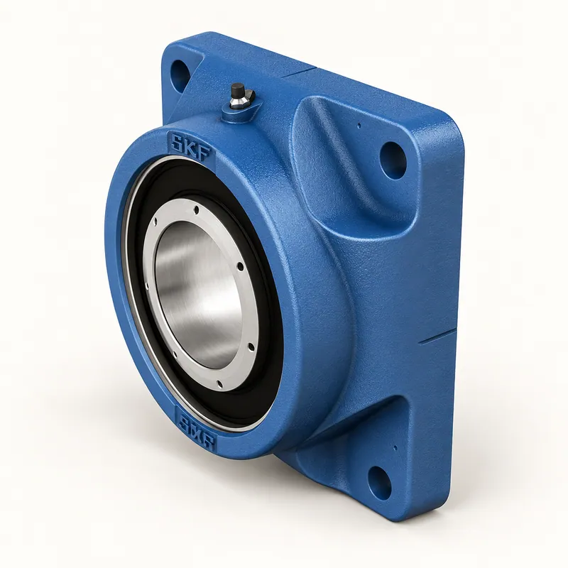 Soporte de brida ovalada con rodamiento inserto, fundición · SKF FYNT 75 F