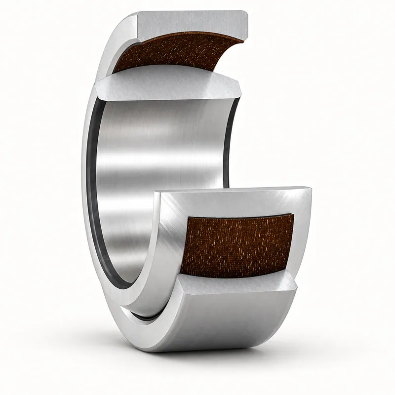 Rótula radial esférica con anillo interior y exterior, sin mantenimiento · SKF GE 12 E