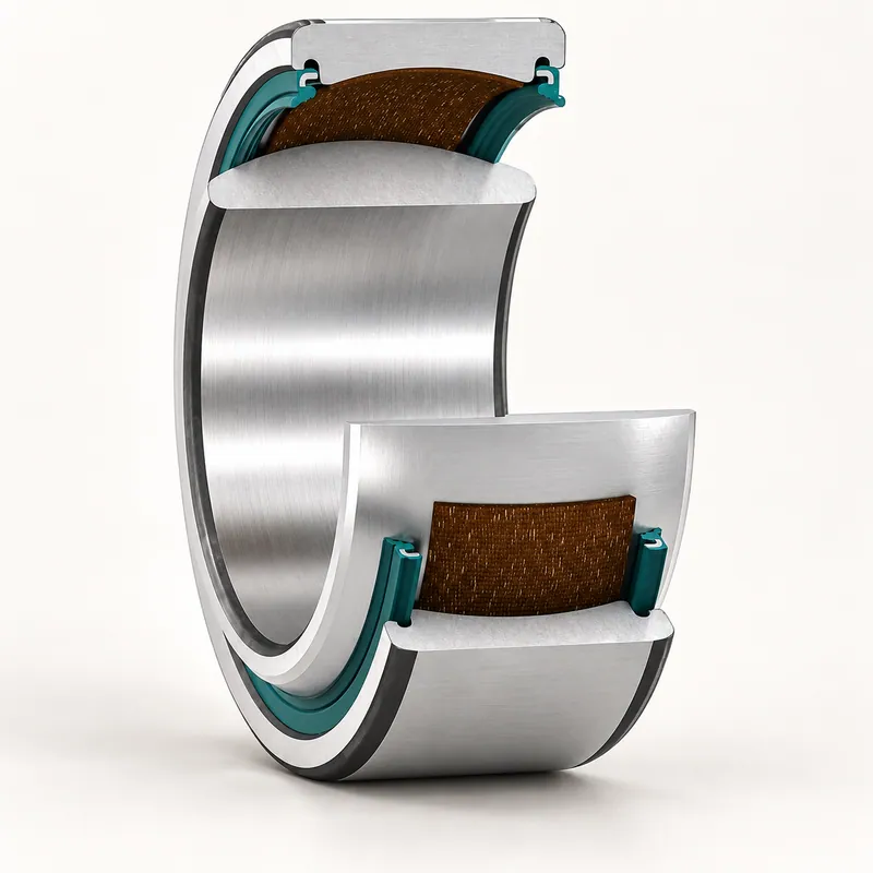 Rótula radial esférica con sellos, libre de mantenimiento · SKF GE 60 TXG3E-2LS