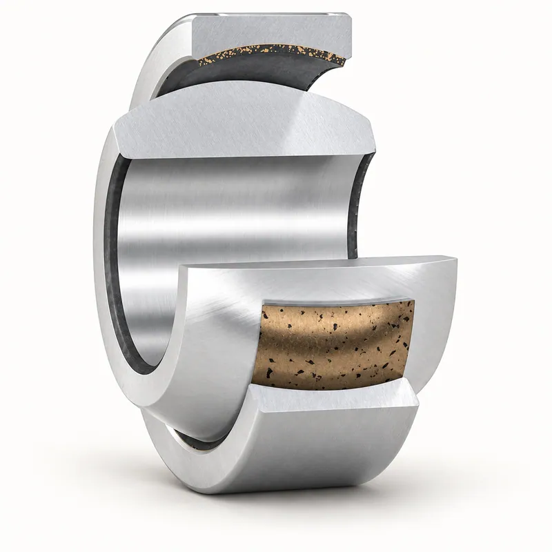 Rótula articulada con rótula esférica y vástago roscado, cuerpo de acero · SKF GEH 10 C