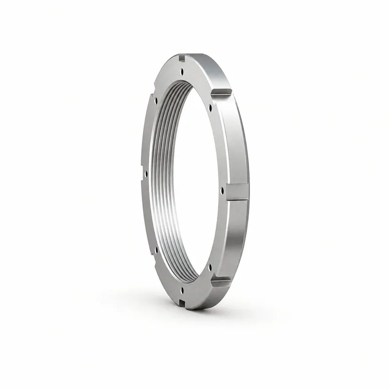 Tuerca de fijación circular de acero con ranuras para llave · SKF HM 3172