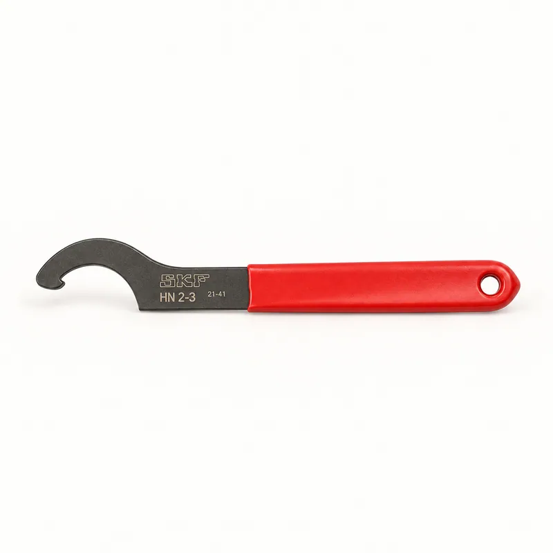 Llave de gancho con mango y punta curva para tuercas de fijación · SKF HN 2-3