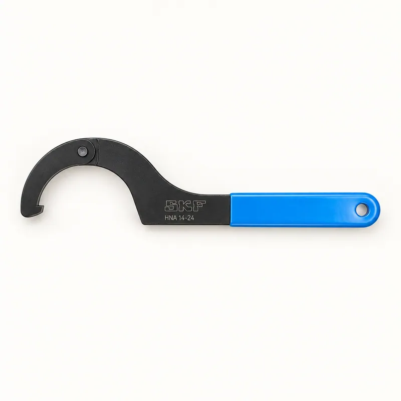 Llave de gancho ajustable para tuercas de fijación grandes · SKF HNA 14-24