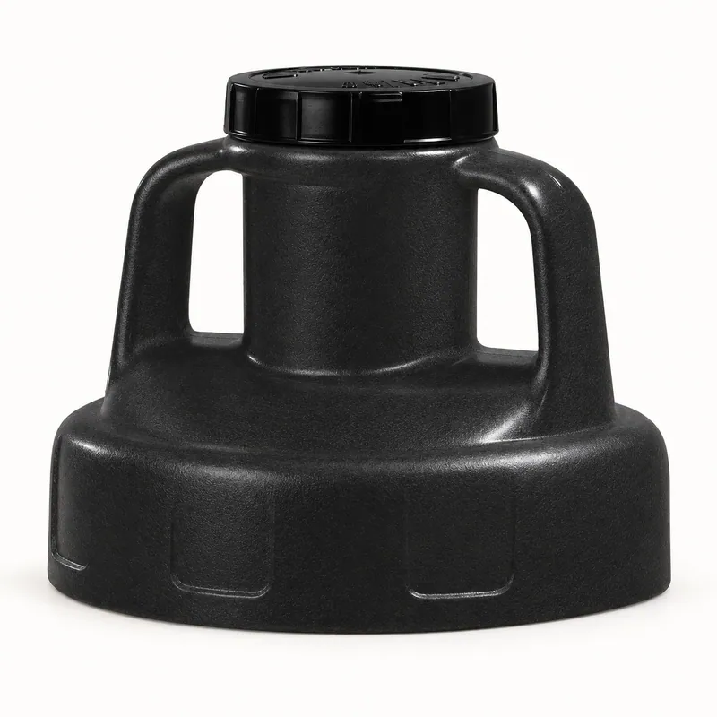 Tapa utilitaria con dos manijas, negro, para bidón de aceite · SKF LAOS 09873