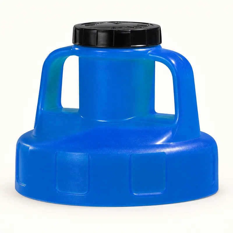 Tapa utilitaria con dos manijas, azul, para bidón de aceite · SKF LAOS 09903
