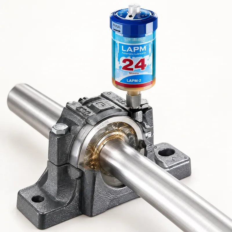 Conector en Y para alimentar dos puntos desde un lubricador · SKF LAPM 2