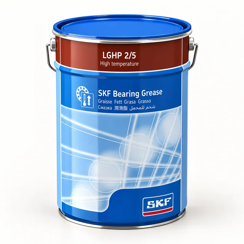 Pote de grasa lubricante de alta temperatura, envase plástico · SKF LGHP 2/0.4