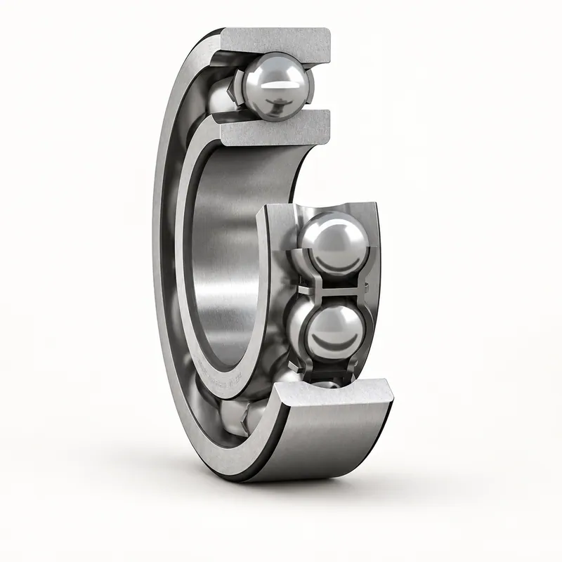 Rodamiento rígido de bolas de acero con jaula metálica · SKF MRC.221RDB/221RD1B