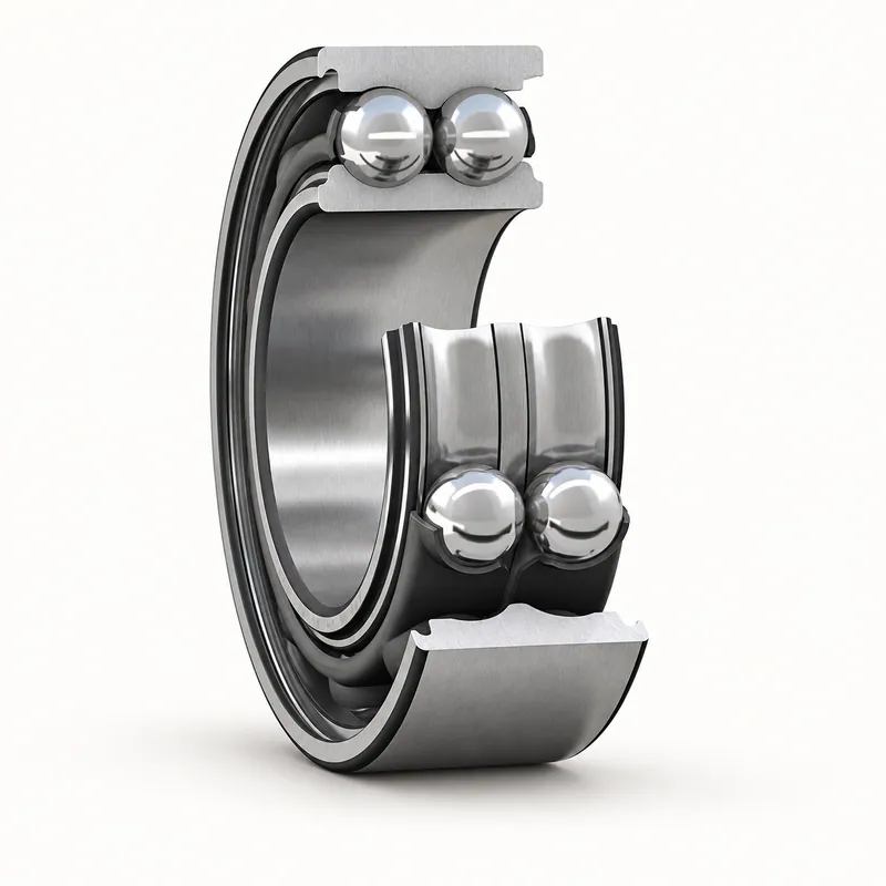 Rodamiento de contacto angular de doble hilera, anillos de acero · SKF 3210 A