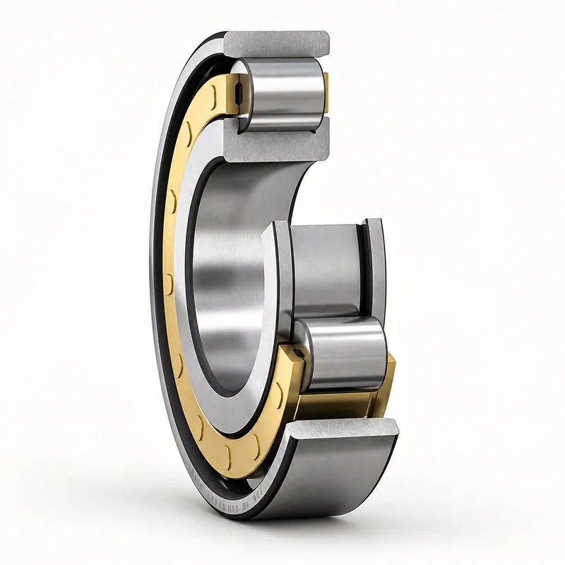 Rodamiento de rodillos cilíndricos con jaula de latón y anillo interior desmontable · SKF N 324 ECP/C3