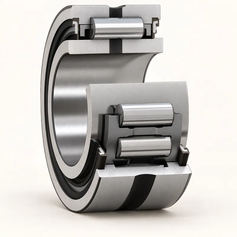 Rodamiento de agujas con sellos de goma y anillo interior macizo · SKF NA 4907.2RS
